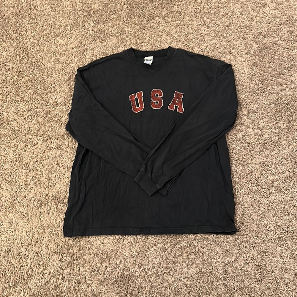 Vintage Old Navy long sleeve USA shirt L